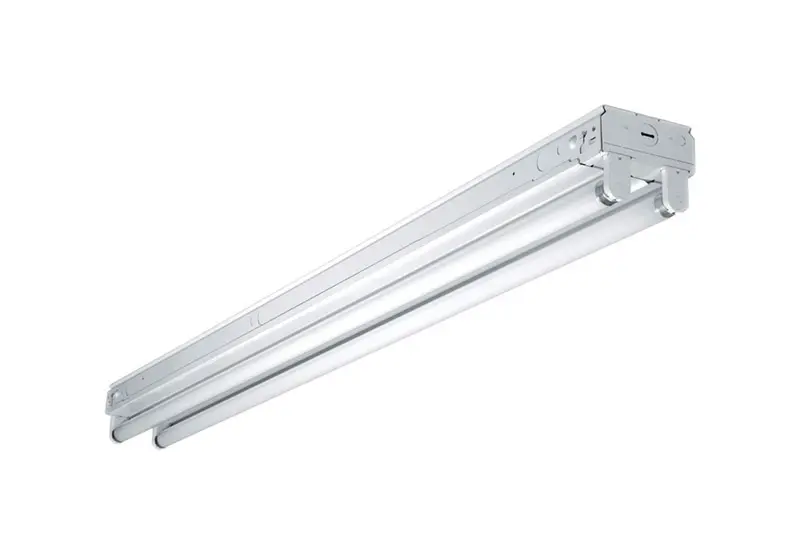 Metalux SSF Series 48 in. L White Hardwired Fluorescent Strip Light - Open Box