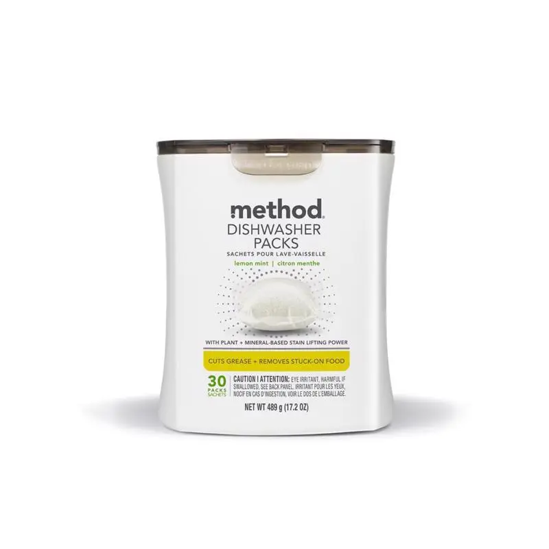 Method Lemon Mint Scent Pods Dishwasher Detergent 17.2 oz 30 pk - Deal of The Week