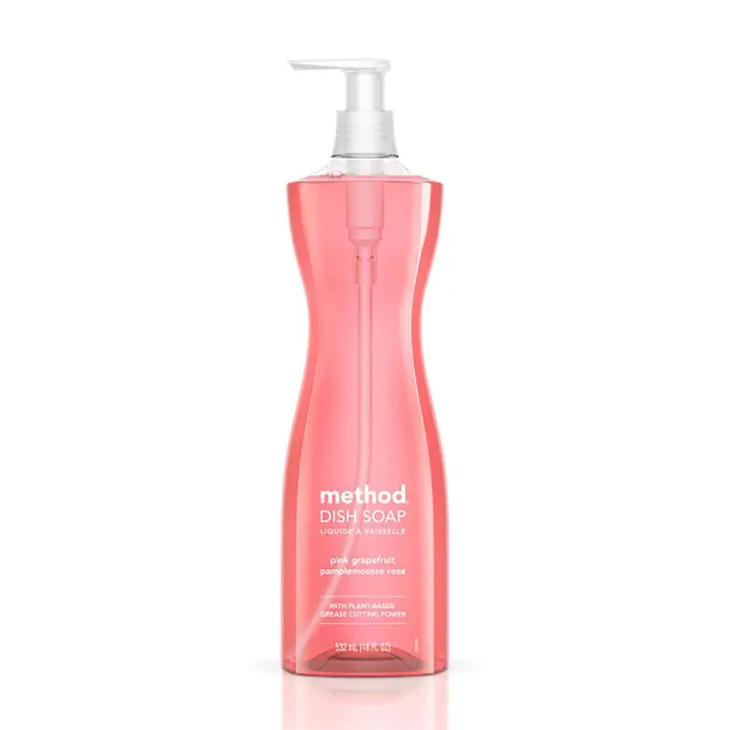 Method Pink Grapefruit Scent Liquid Dish Soap 18 oz. (Pack of 6) - Open Box