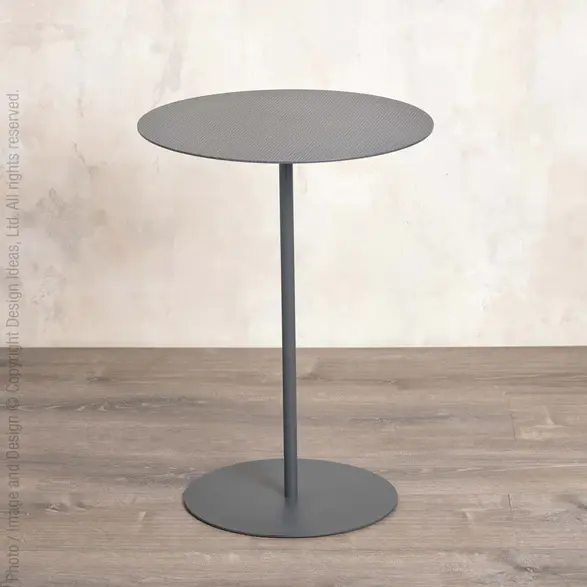 Miami Side Table-Charcoal By Texture Designideas