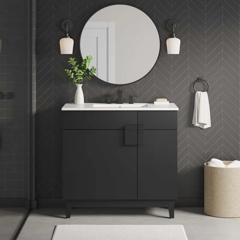 Miles 36” Bathroom Vanity By Modway - EEI-6484