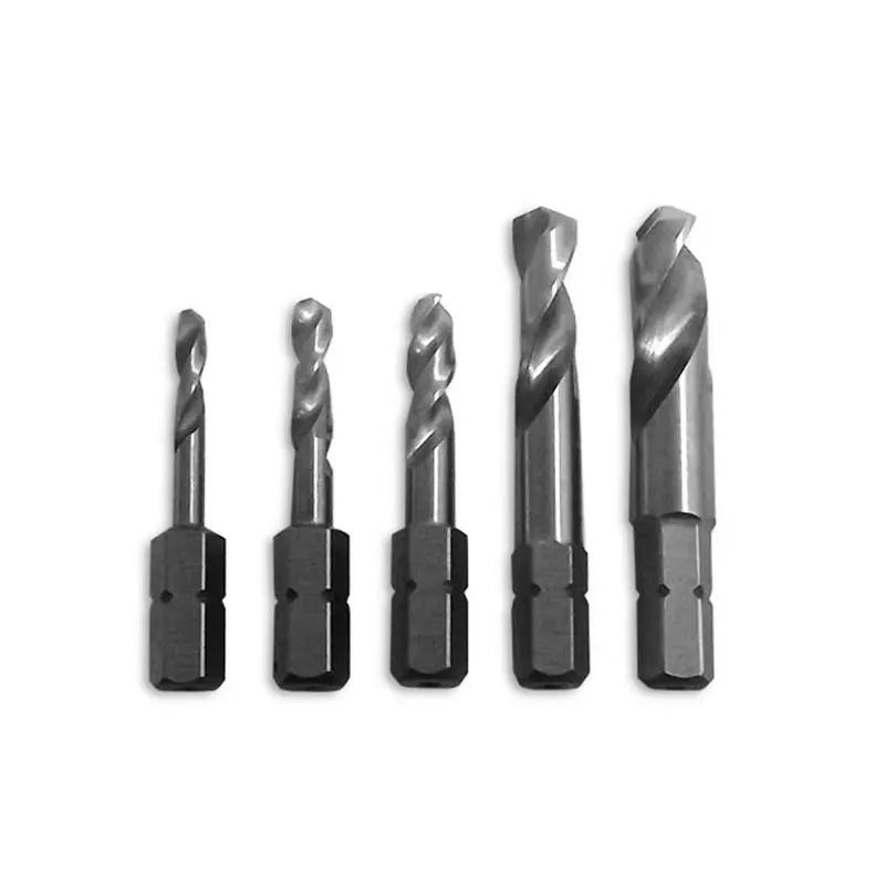 Milescraft StubbyBit High Speed Steel Hex Stubby Drill Bit Set 1/4 Dia. in. Shank - Deal of The Week