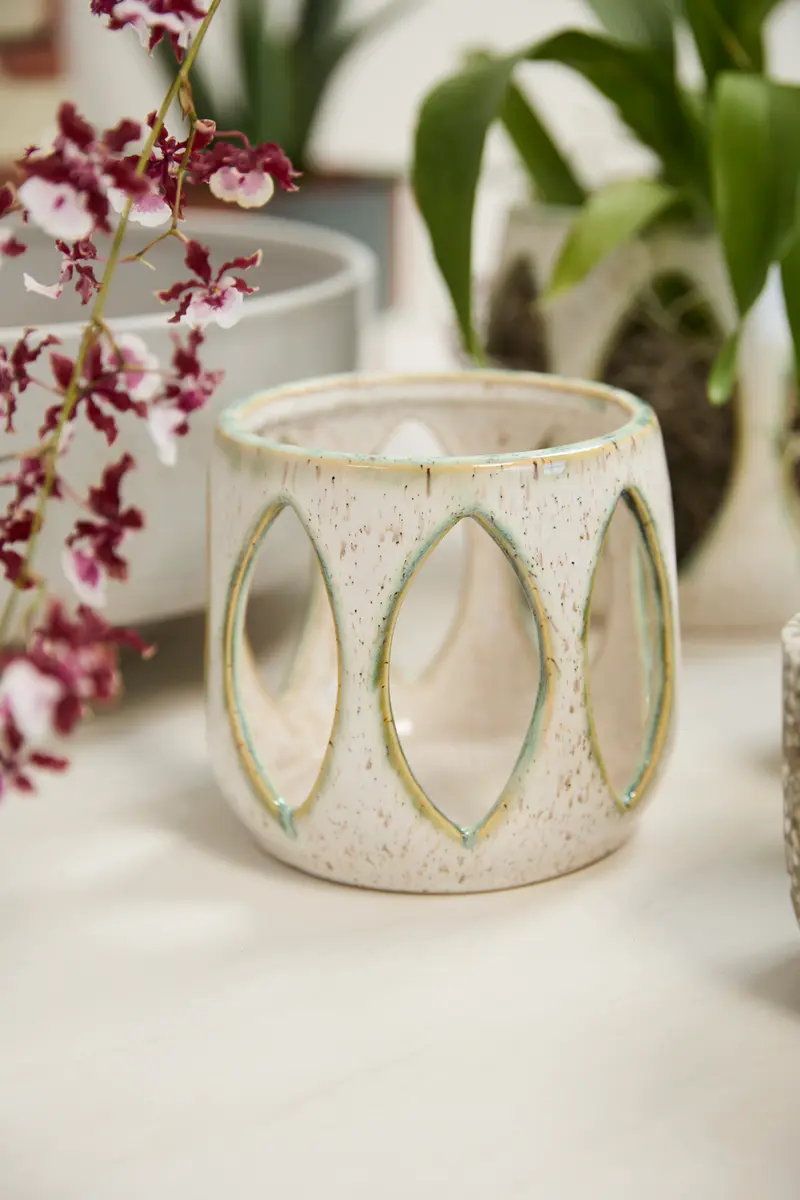 Minka Orchid Pot Set of 2 By Accent Decor