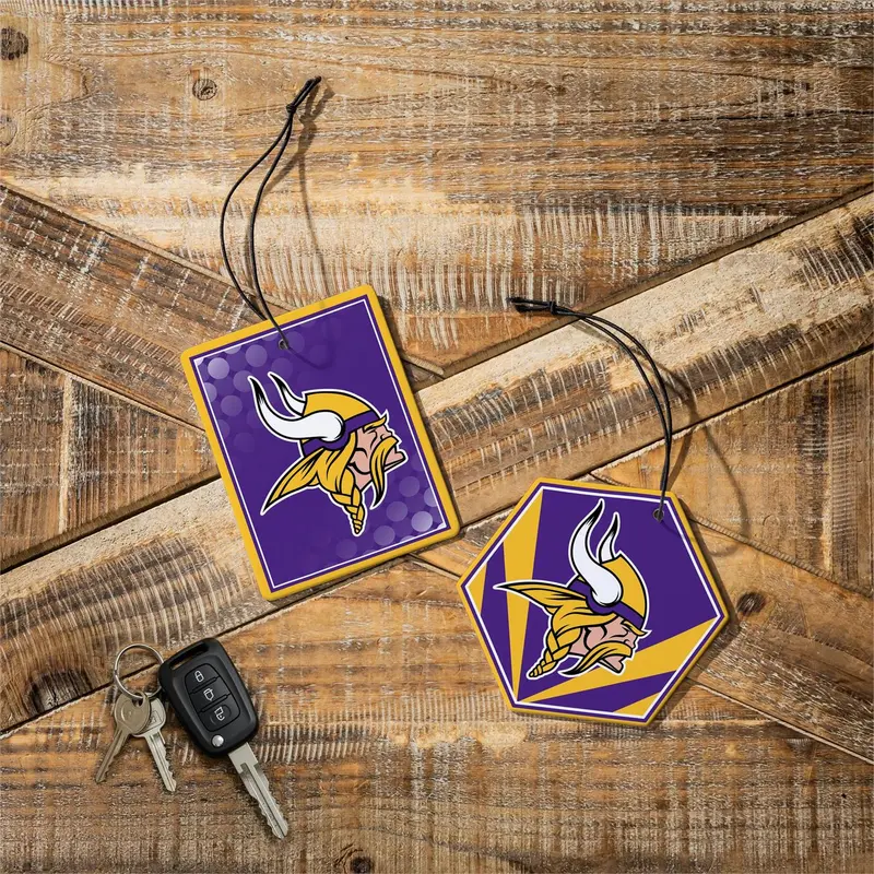 Minnesota Vikings Air Freshener, Set of 2