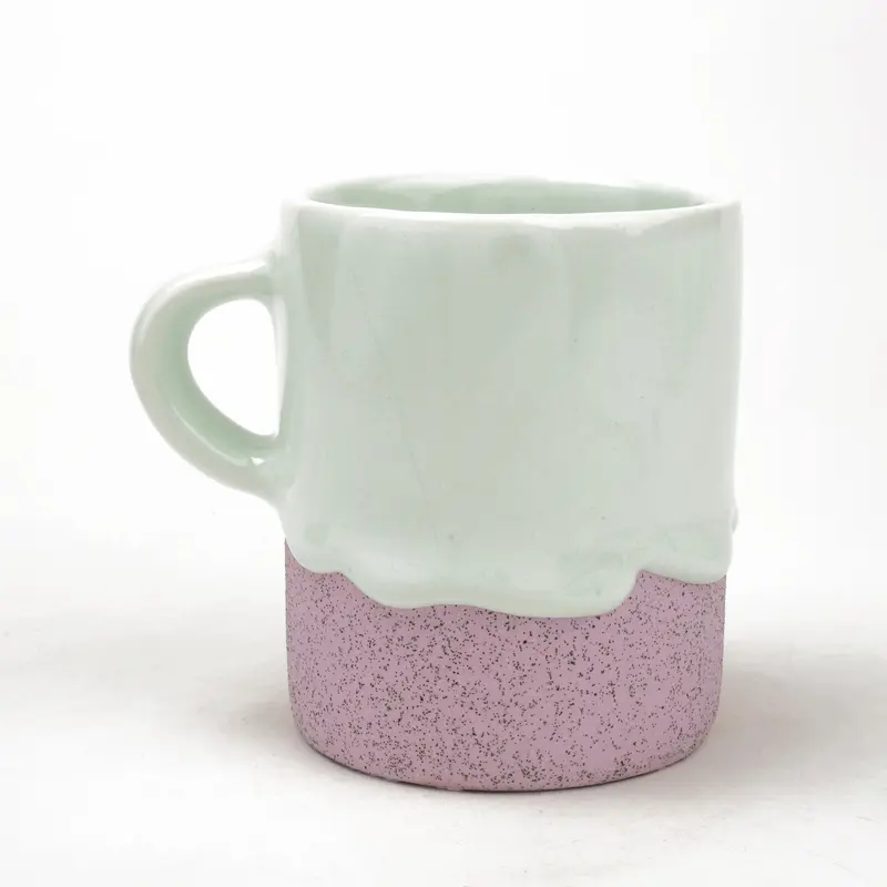 Mint / Grape 10oz Cylinder Mug