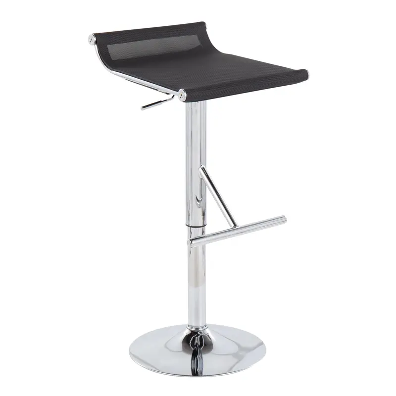 Mirage Ale Bar Stool Black By LumiSource
