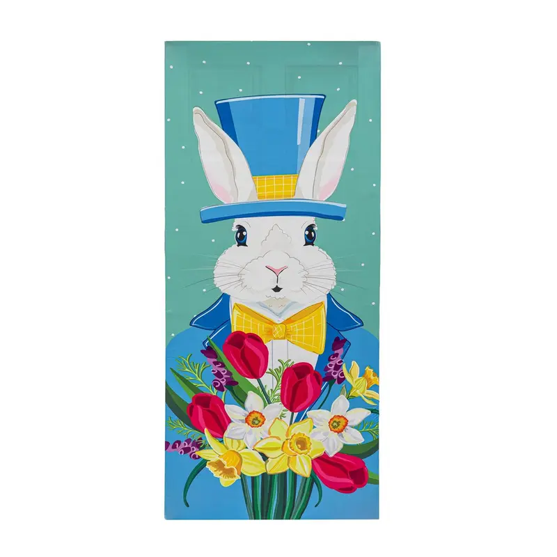 Mister Easter Bunny Elastic Door Cover