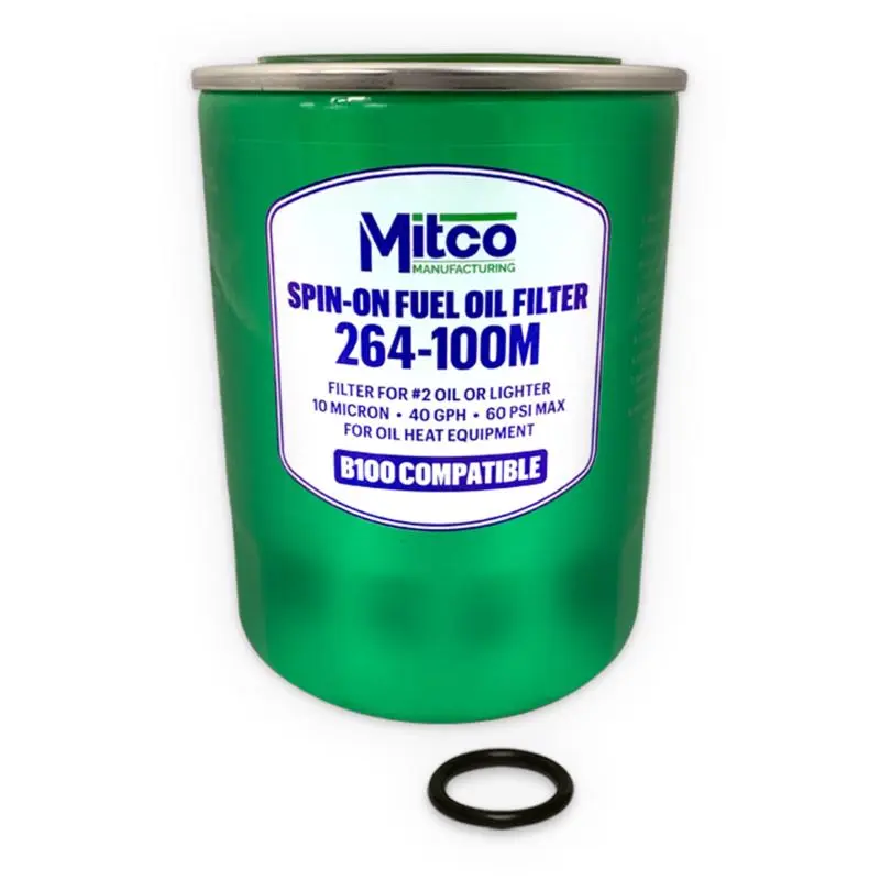 Mitco 60 PSI 40 GPH 10 Micron Spin-on Fuel Oil Filter - Deal of The Week