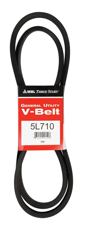 Mitsuboshi FHP General Utility V-Belt 0.63 in. W X 71 in. L For Fractional Horsepower Motors - Open Box
