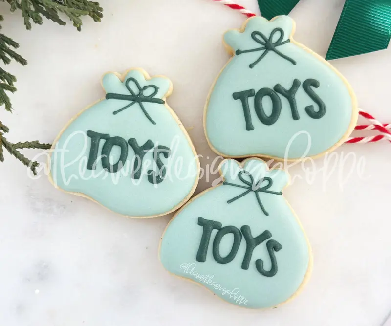 Modern Advent Sack - Cookie Cutter