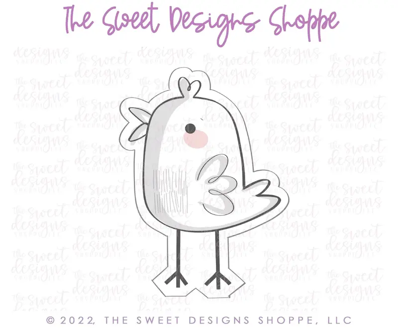 Modern Bird - Cookie Cutter