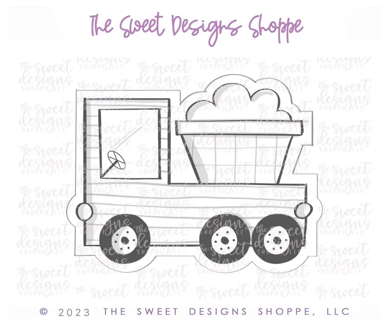 Modern Dump Truck - Cookie Cutter