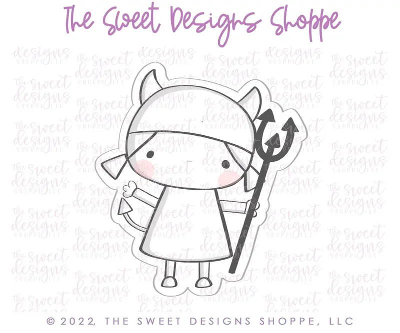 Modern Little Devil - Cookie Cutter