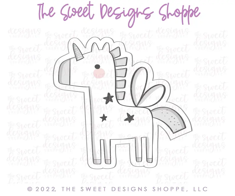 Modern Pegasus - Cookie Cutter