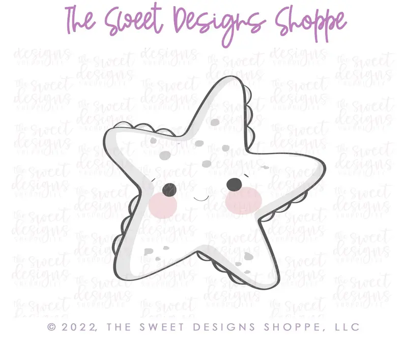Modern Starfish - Cookie Cutter
