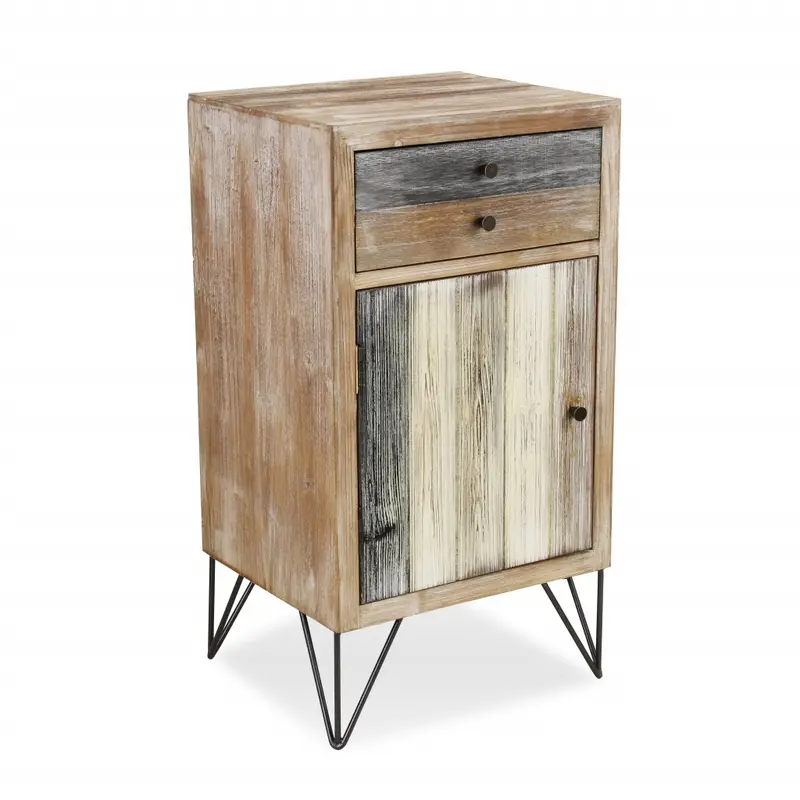 Modern Urban Rustic End Or Side Table By Homeroots