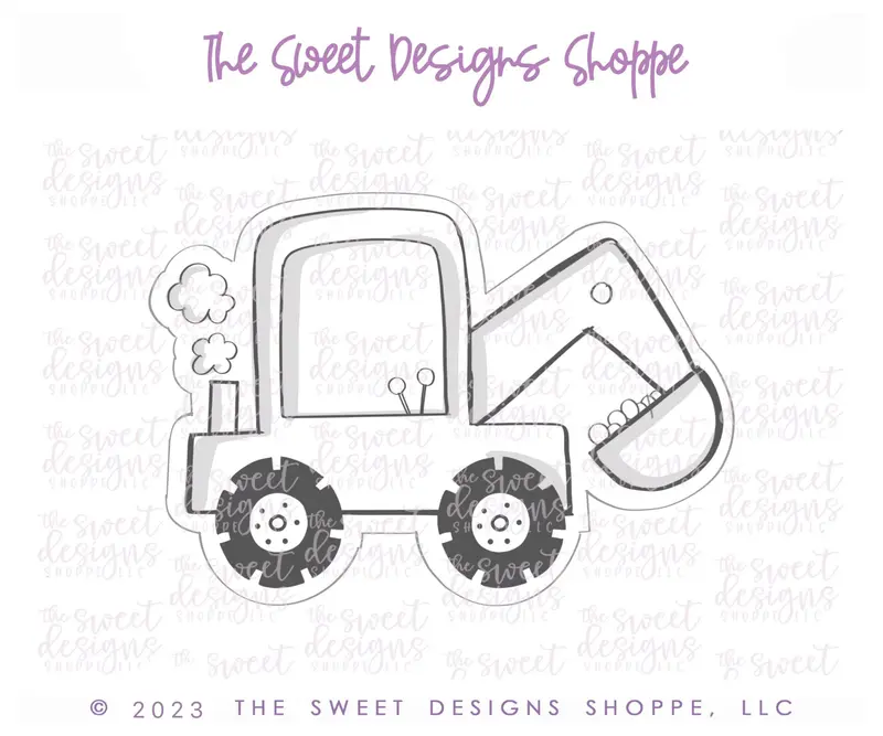 Modern Wheel Excavator on the go - Cookie Cutter