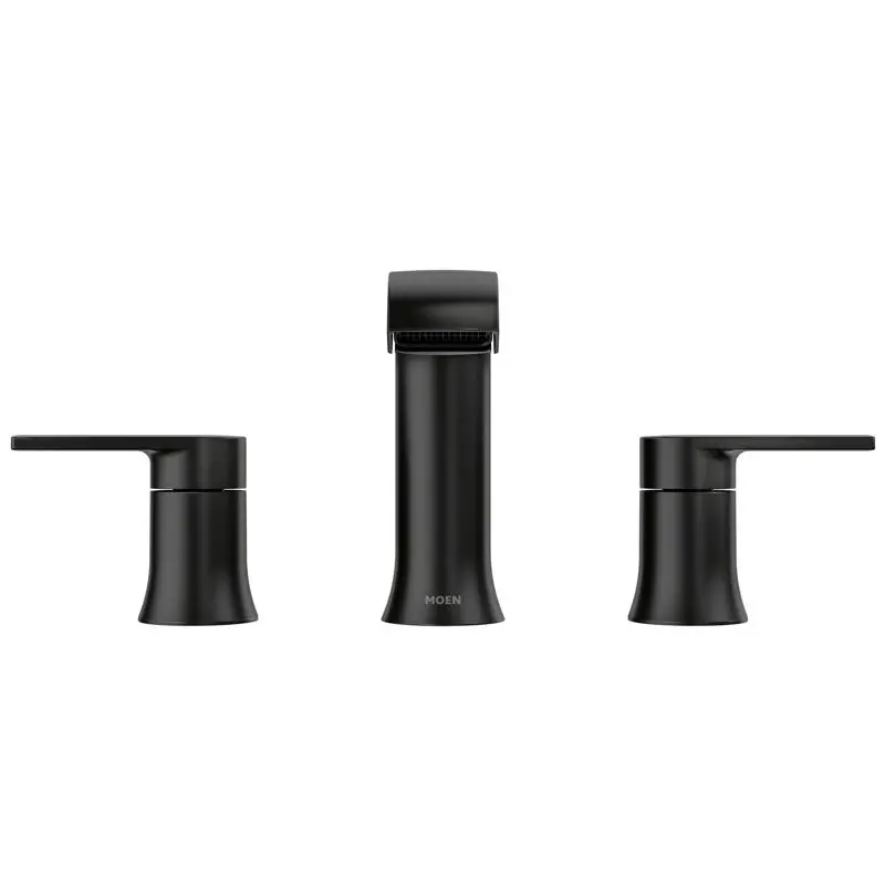 Moen Genta Matte Black Bathroom Faucet 8-16 in. - Deal of The Week