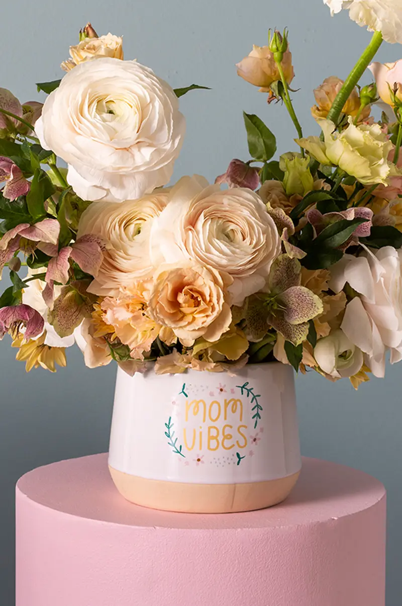 Mom Vibes Pot Set of 4 By Accent Decor