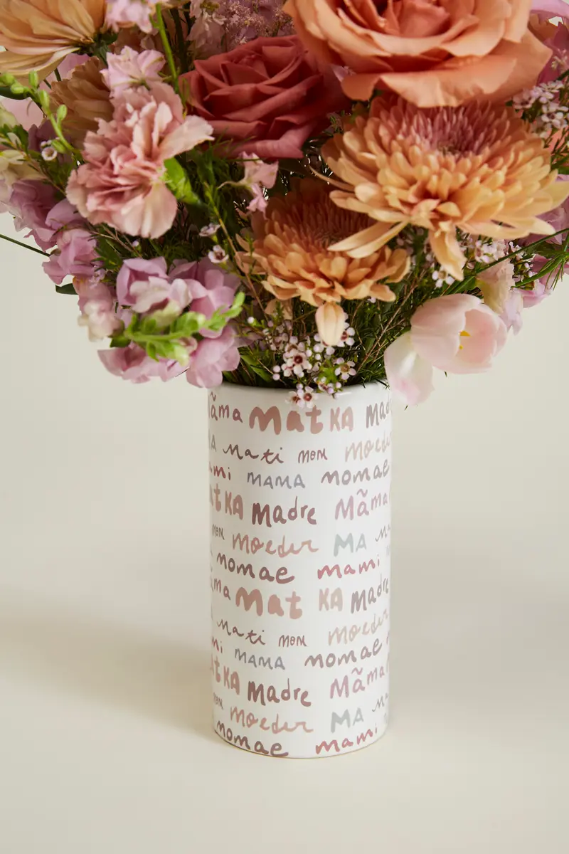 Moms Around the World Vase Set of 4 By Accent Decor