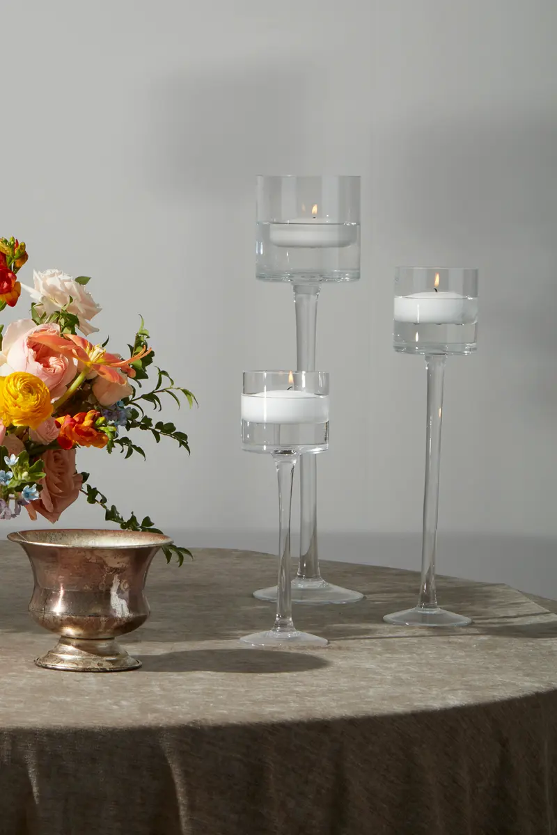 Monet Glass Set of 2 By Accent Decor