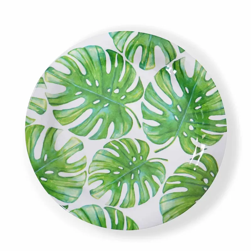 Monstera Dining Plate