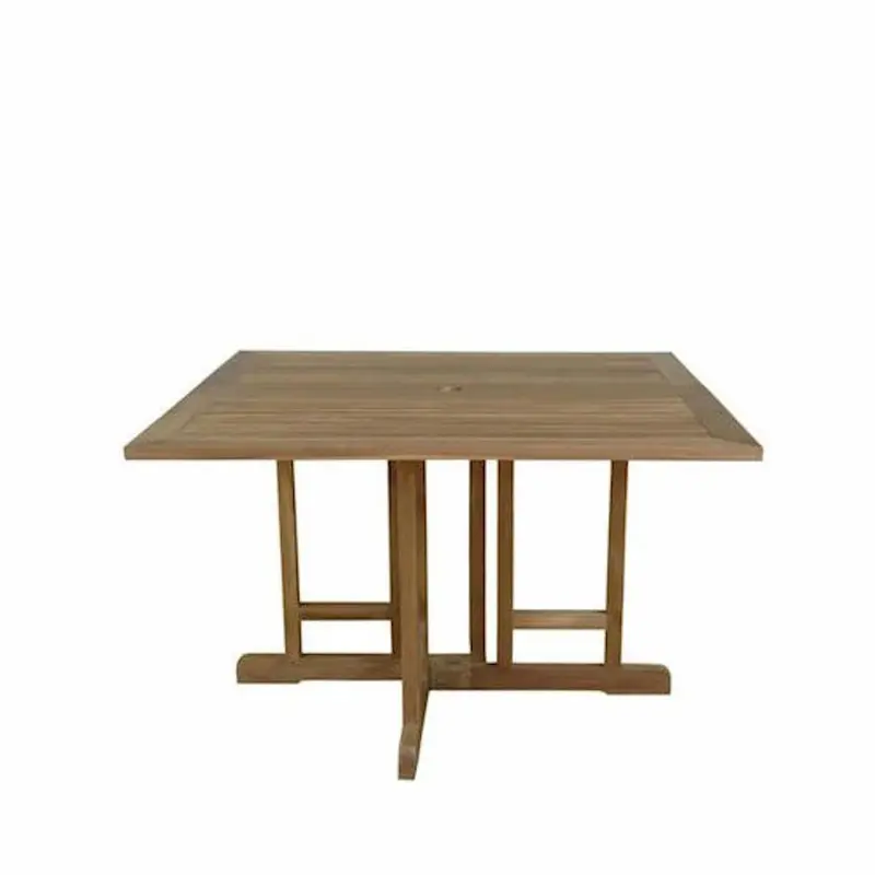 Montage 47" Square Folding Butterfly Table By Anderson Teak