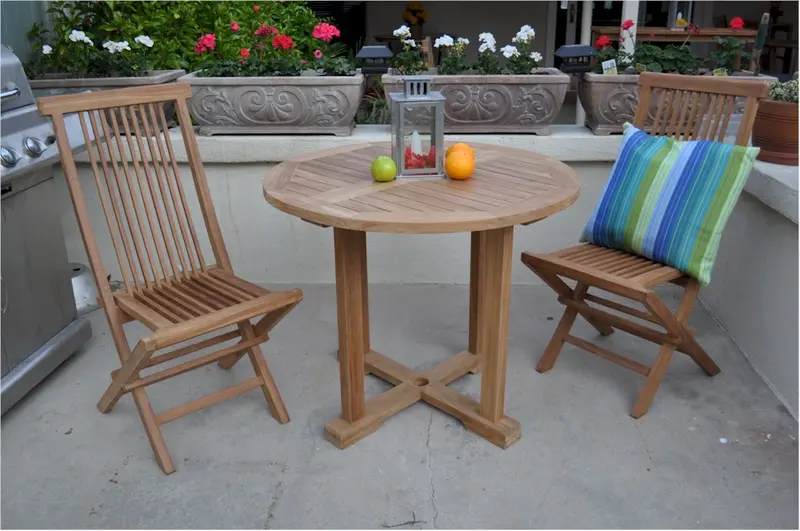 Montage Bristol 3-Pieces Dining Set By Anderson Teak