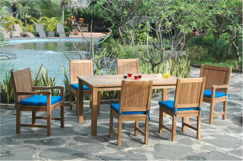 Montage Chester 7-Pieces Dining Set By Anderson Teak