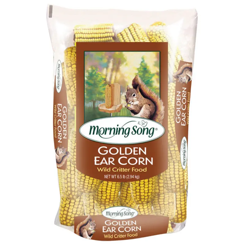 Morning Song Golden Ear Corn Squirrel and Critter Food 6.5 lb