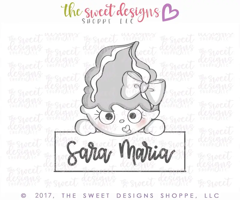 Morticia Plaque - Cookie Cutter