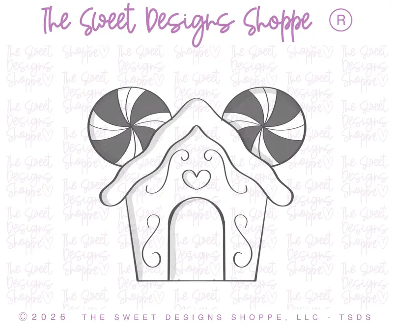 Mouse Gingerhouse - Cookie Cutter
