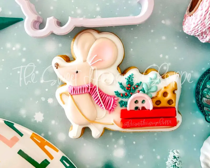 Mouse pulling sled - Cookie Cutter