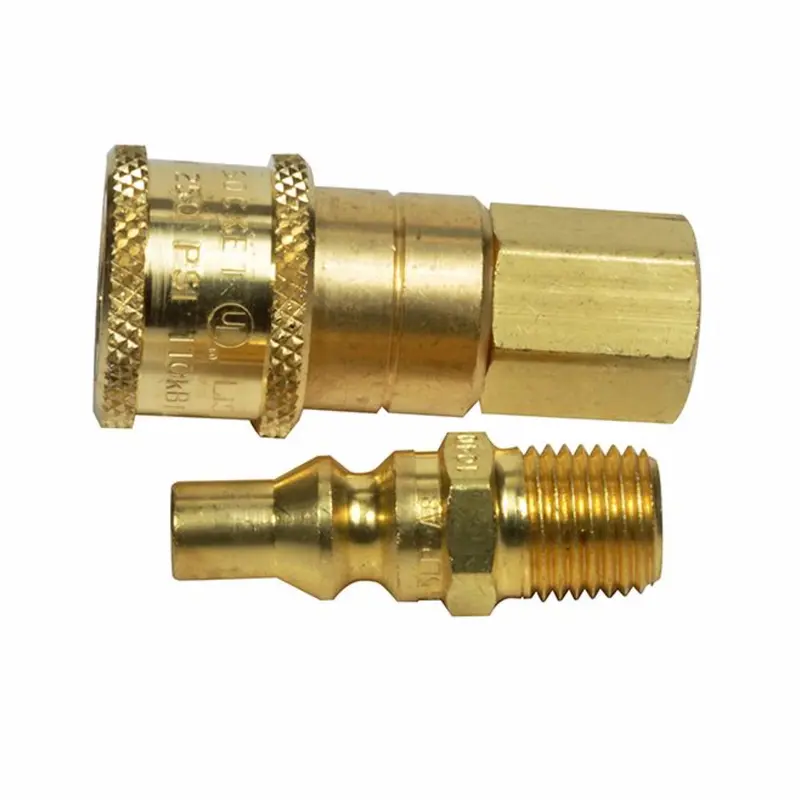 Mr. Heater 1/4 in. D X 1/4 in. D Brass FPT x MPT Quick Connect Adapter - Open Box