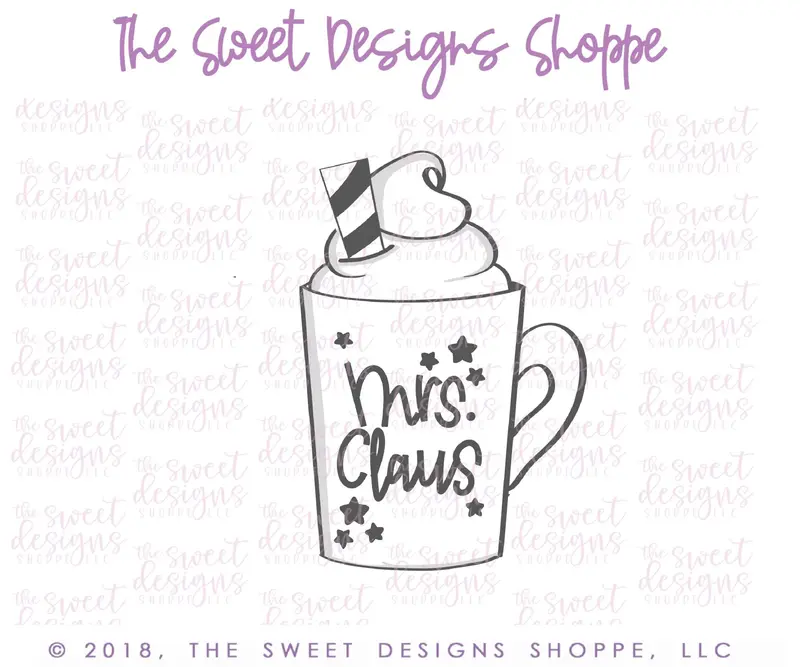 Mrs. Claus Mug - Cookie Cutter