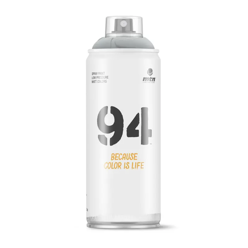 MTN 94 Matte Rita Grey Spray Paint 400 ml (Pack of 6)