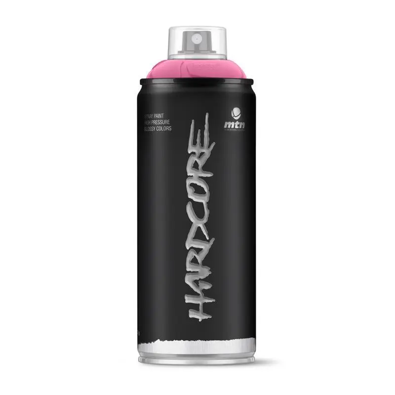 MTN Hardcore Gloss Love Pink Spray Paint 400 ml (Pack of 6)