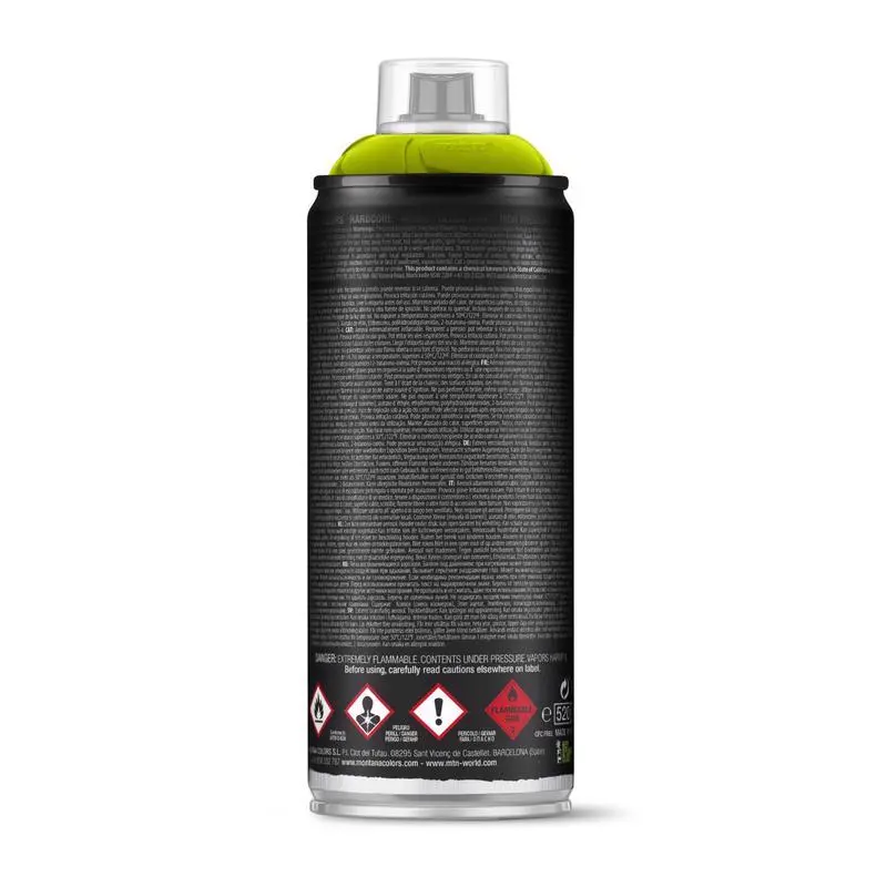MTN Hardcore Gloss Mojito Green Spray Paint 400 ml (Pack of 6)