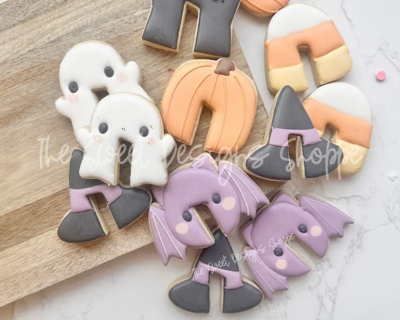 Mug Hugger Halloween Cookie Cutter Set - Set of 6 - Cookie Cutters