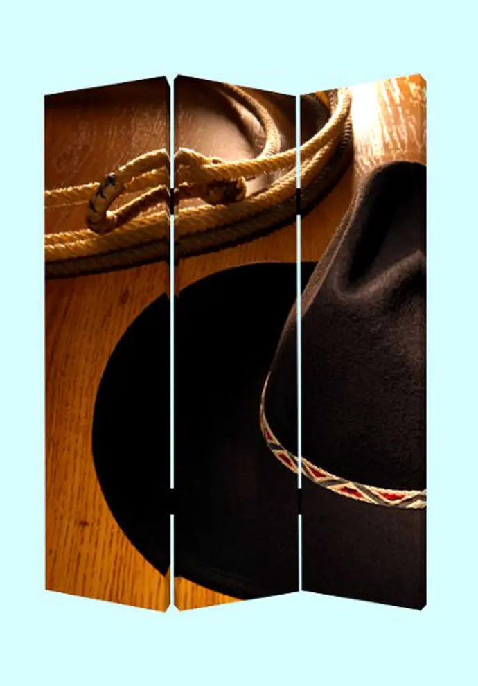 Multi Color Wood Canvas Round Up Screen By Homeroots