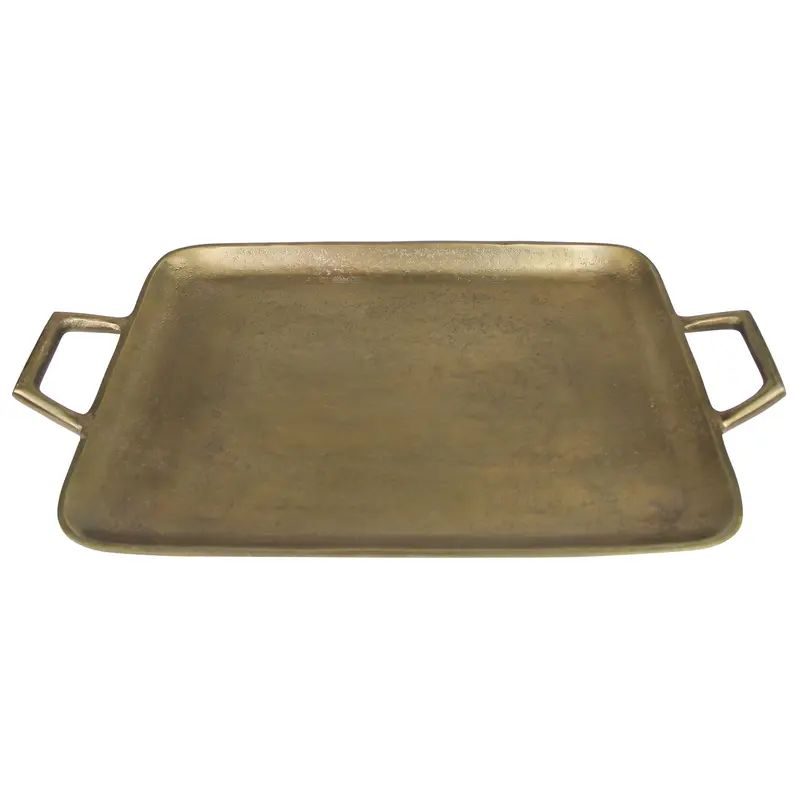 Murray Tray, Brass - Large By HomArt