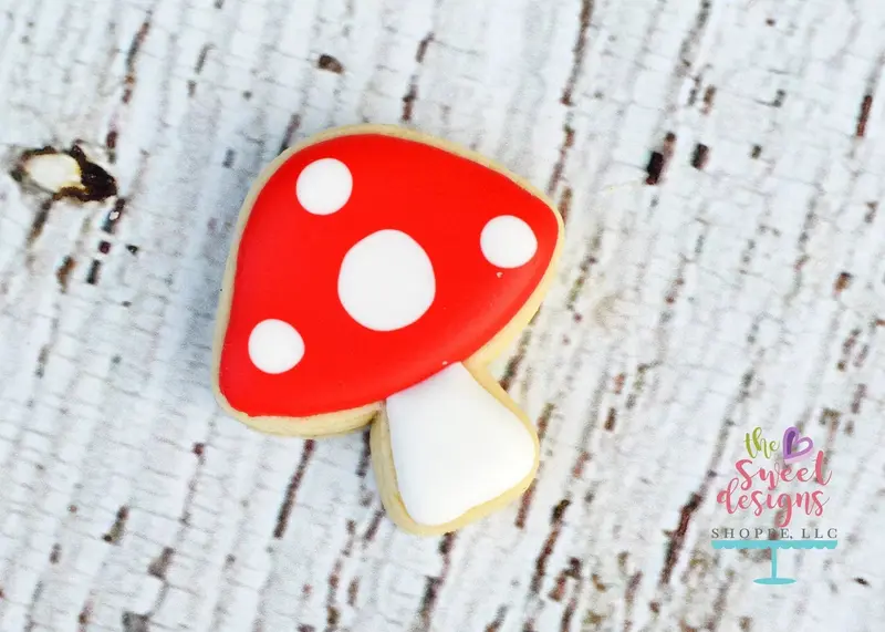 Mushroom Three v2 - Cookie Cutter