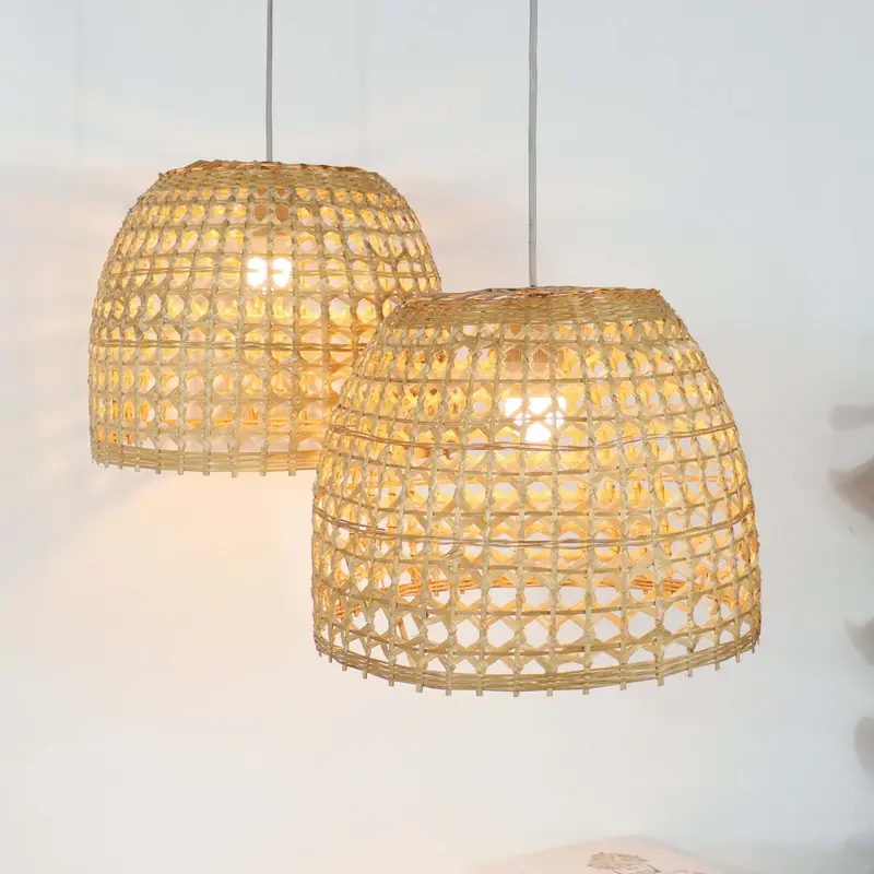 Na Pa - Bamboo Pendant Light Shade By Thaihome