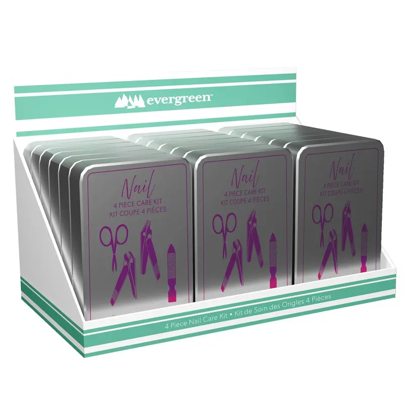 Nail Clipper Kit with Tin Box, CDU