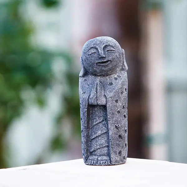 Namaste Jizo Set of 4 By Garden Age Supply