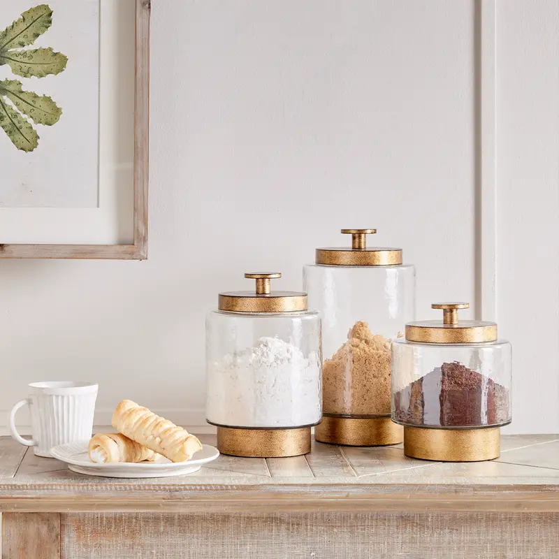 NAPA Home & Garden, BRAIDEN CANISTERS, SET OF 3,N3SE06
