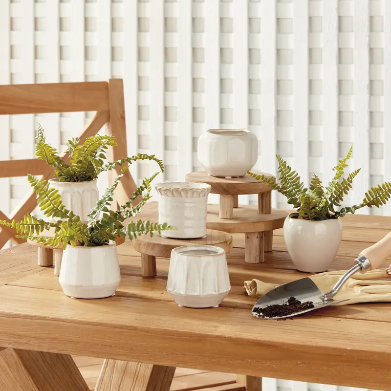 NAPA Home & Garden, DEZIE MINI POTS, SET OF 6,N5CH18CR