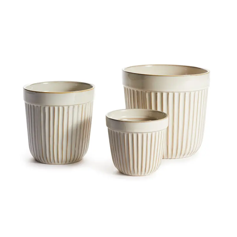 NAPA Home & Garden, EMMA POTS, SET OF 3,EN155