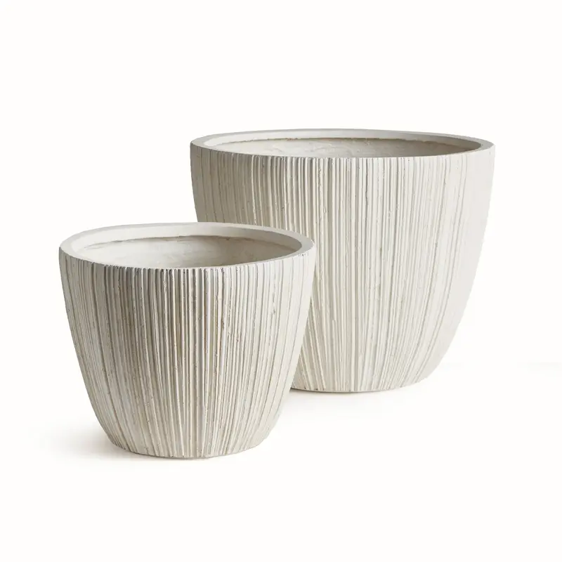 NAPA Home & Garden, FIBRECLAY Decorative Planters and Pedestals Collection