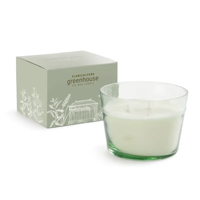 NAPA Home & Garden, FLORICULTURE SOY WAX CANDLE GREENHOUSE,N2FT407